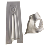 Nasello Copristerzo in Lamiera Logo Esagonale Vespa 125 ET3 Primavera