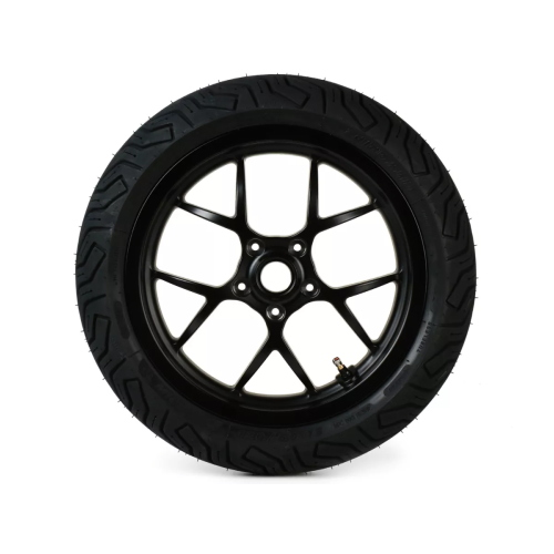 Ruota completa -BGM PRO SPORT 13 pollici- MICHELIN City Grip 2 140/60-13 - Vespa GTS, GTS Super, GTV, Sei Giorni, GT 60, GT, GT L 125-310cc - nero opaco