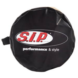 Borsa a tubo portapacchi SIP 30 l, impermeabile, nero